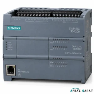 PLC زیمنس SIMATIC S7-1200 CPU 1214C DC/DC/DC مدل 6ES7214-1AG40-0XB0